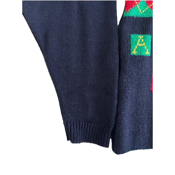 J Knits Vintage Women’s Medium V-neck Cardigan Sweater Teacher School USA - Picture 7 of 10